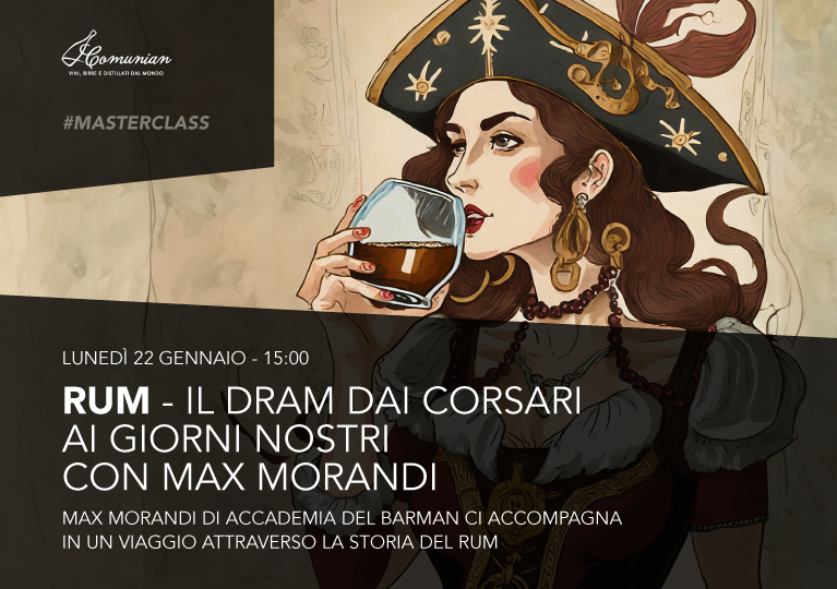 Rum - Il dram dai Corsari ai giorni nostri - Masterclass